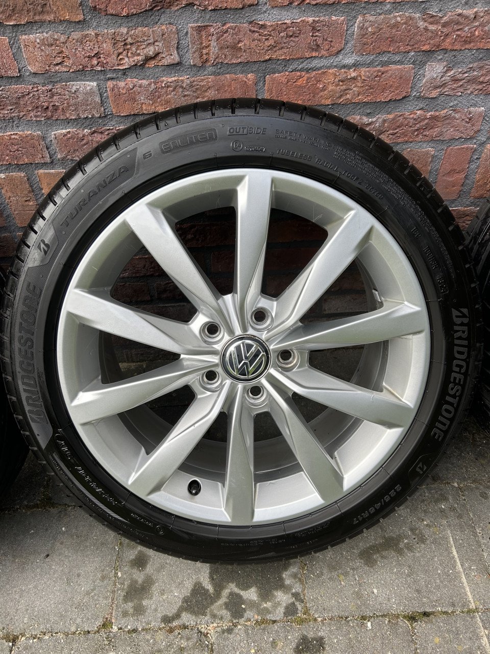 Originele volkswagen velgen 17 inch
