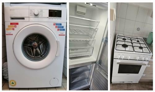 Complete set huishoudelijke apparaten in prima staat