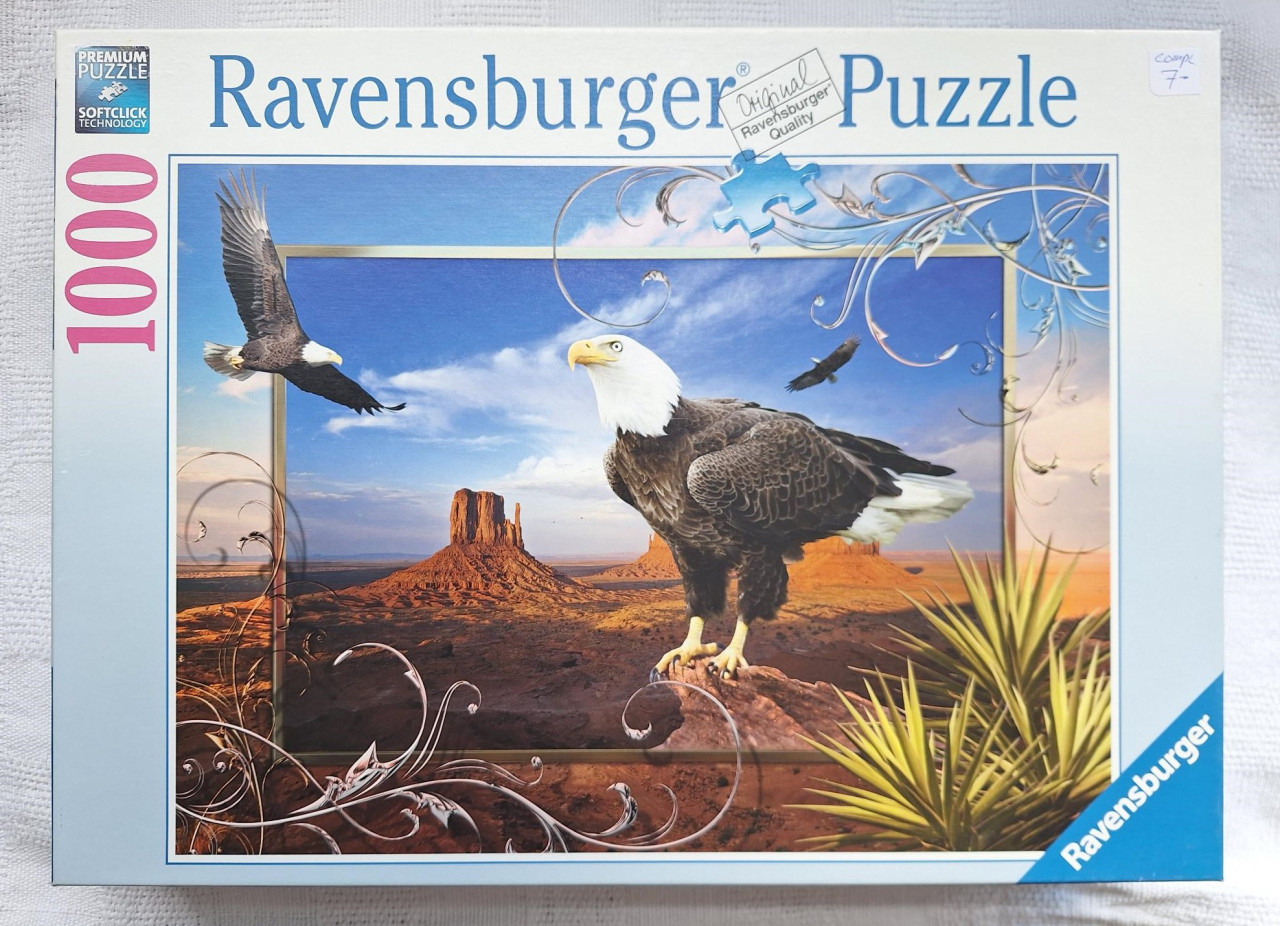 Ravensburger puzzel Koning van de lucht, 1000 stukjes
