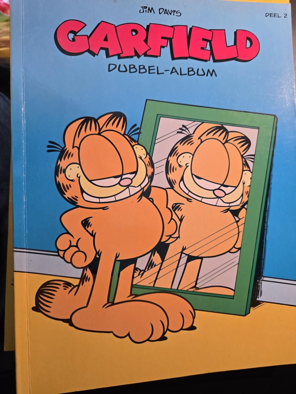 5x Garfield stripboek.