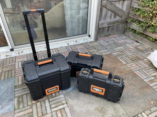 Ridgid gereedschap koffersysteem