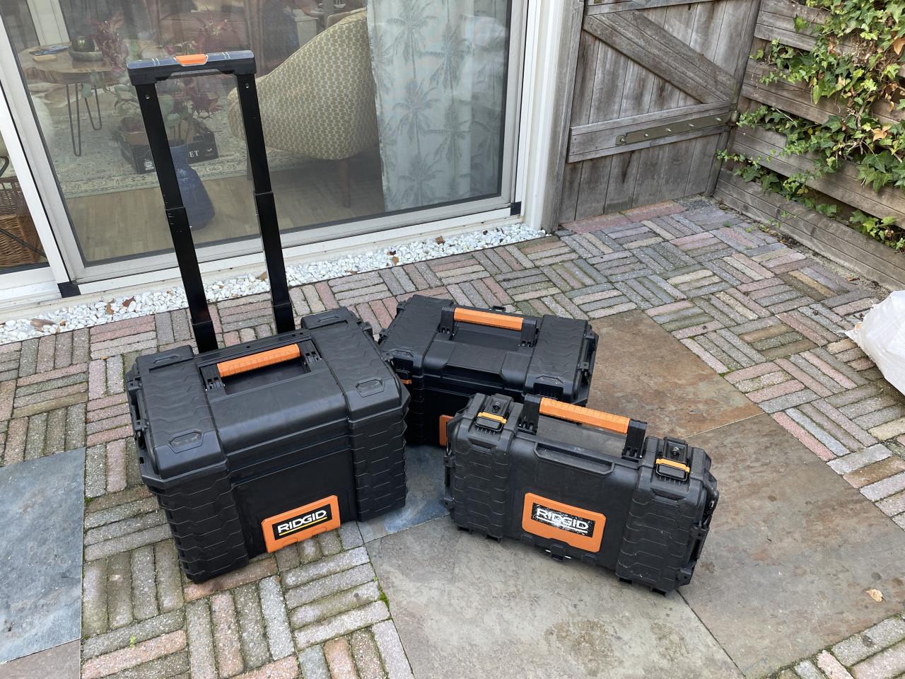 Ridgid gereedschap koffersysteem