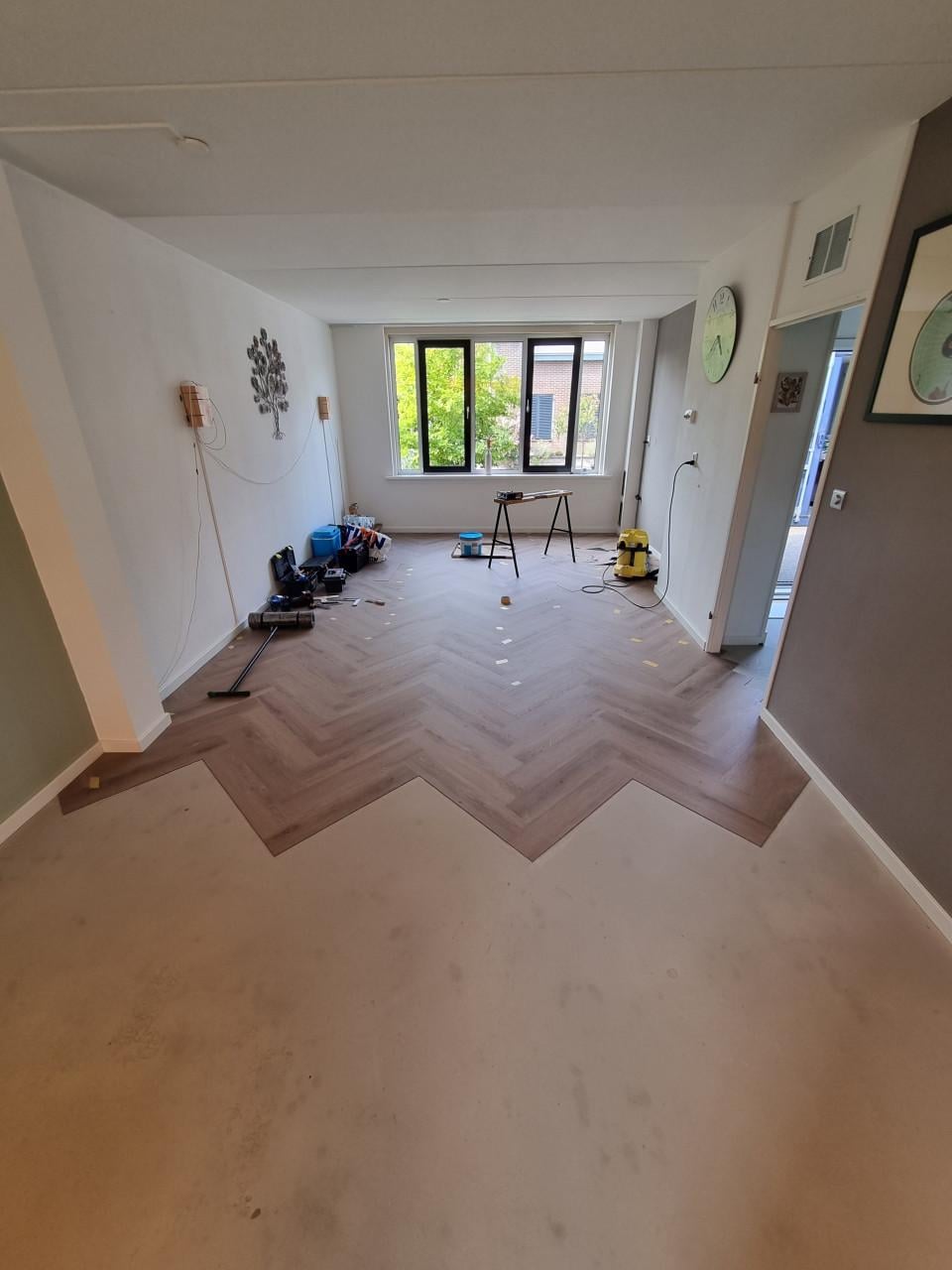 Laminaat of pvc laten leggen? Renovatie?