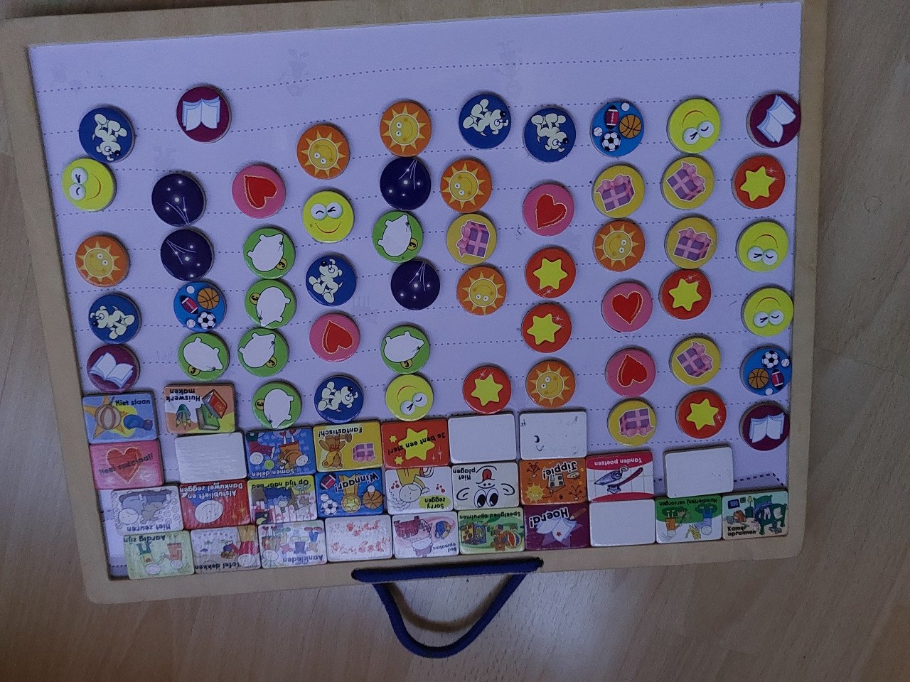 Beloningsbord / Afsprakenbord met magneten