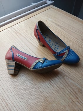 Dames pumps leren nieuw 41