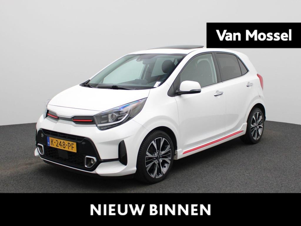 Kia Picanto 1.0 t-gdi gt-line 5p | navigatie | schuifdak | stoel/stuur verw