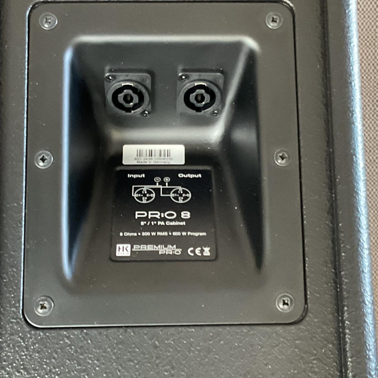 2 HK AUDIO speakers z.g.a.n.