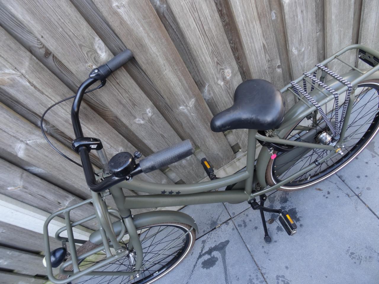 Cortina U4 Transport Meisjesfiets – 26 inch – Legergroen – 3 versnellingen