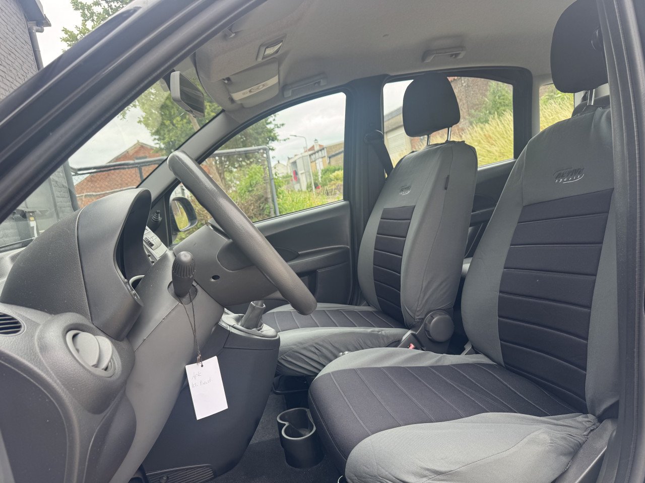 Fiat Panda 1.2 50KW Classic 5DRS 2012 Zwart Airco Apk Nap
