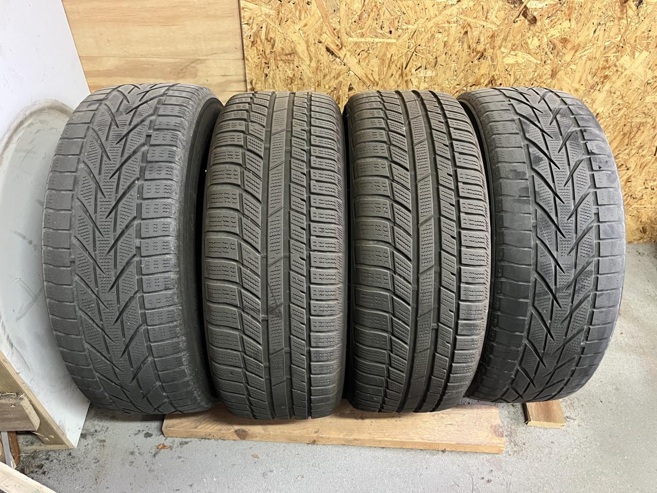 Te Koop: 4 stalen velgen 7.5Jx16 ET55 5x108 + bouten