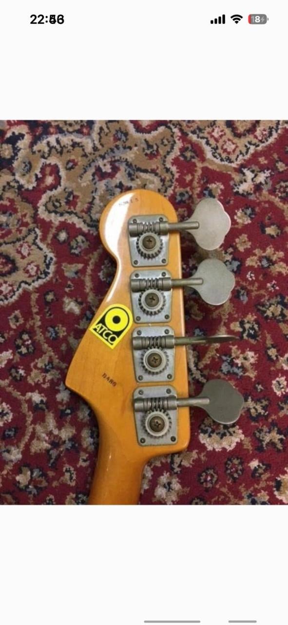 Fernandes Jazz Bass 1987