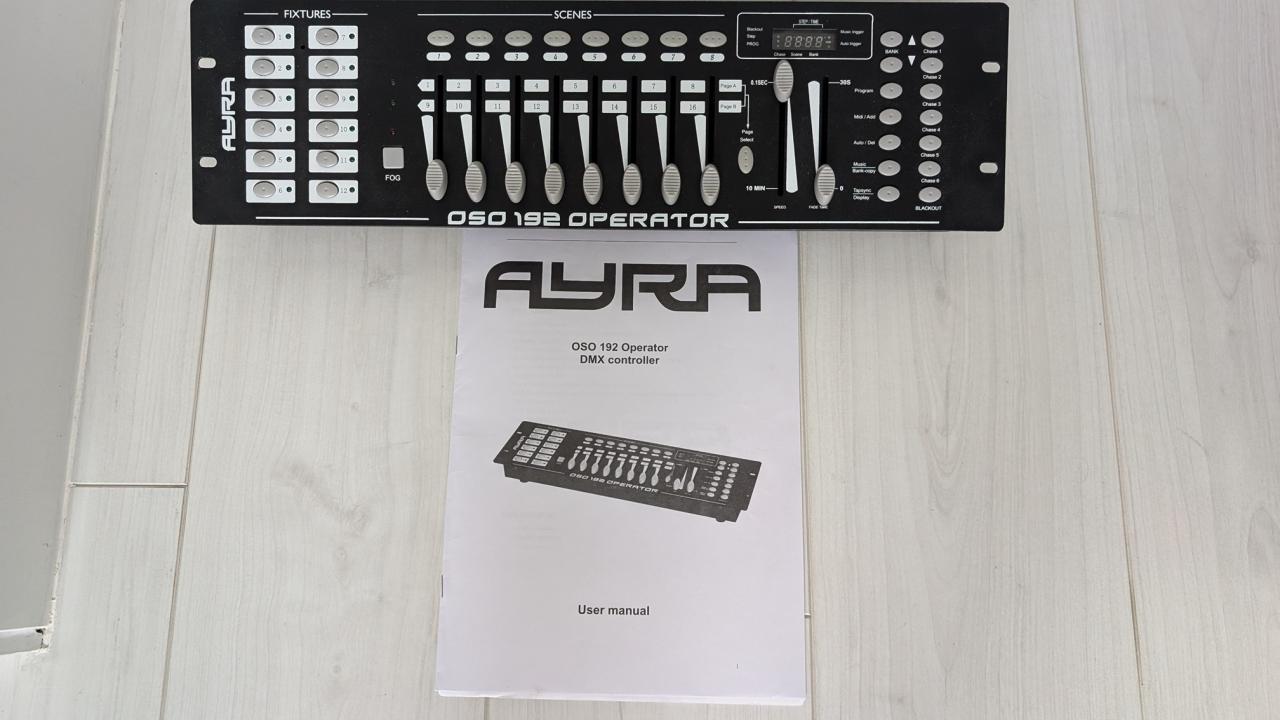 DMX licht controller