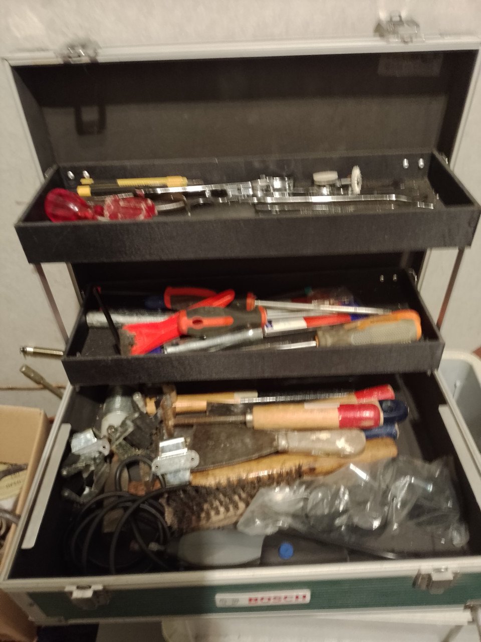 Materiaal koffer BOSCH.