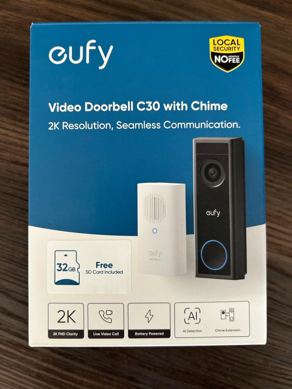 Videodeurbel + chime