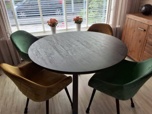Eethoek met 4 stoelen