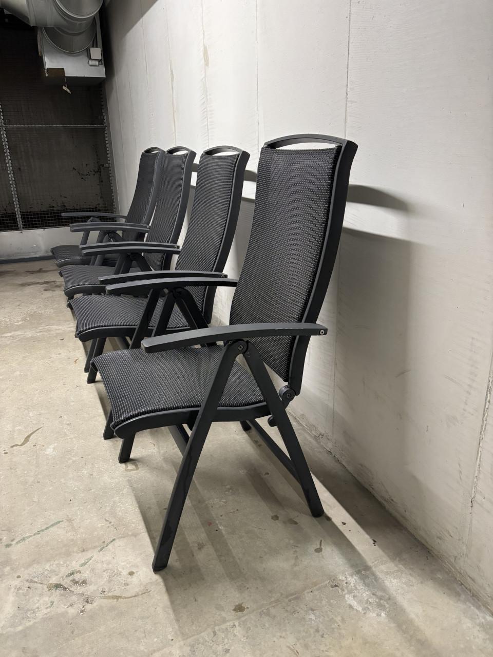 Hartman tuinstoelen 4x