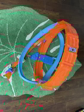 Hot wheels action wervelende looping