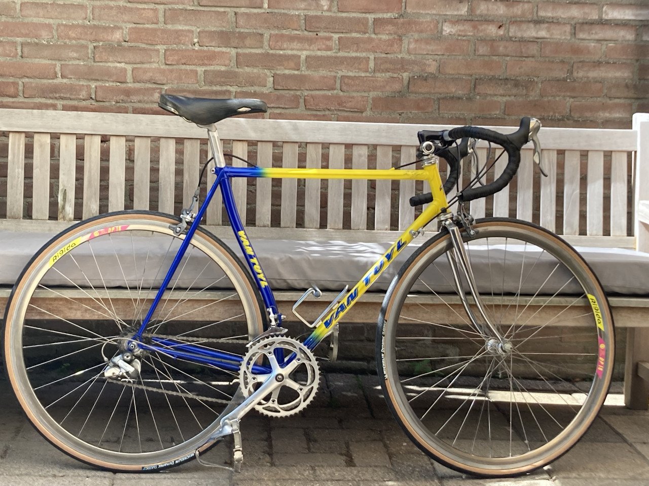 Stalen Race fiets   Van Tuyl