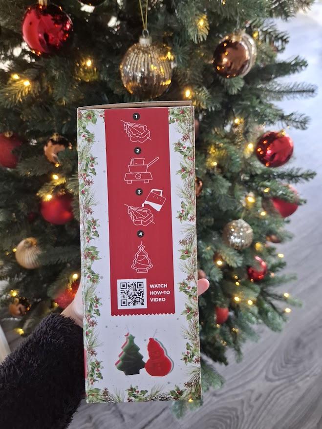 Kerst kaarsen maken