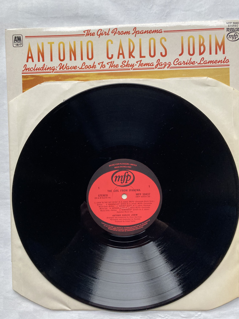 LP Antonio Carlos Jobim The girl from Ipanema