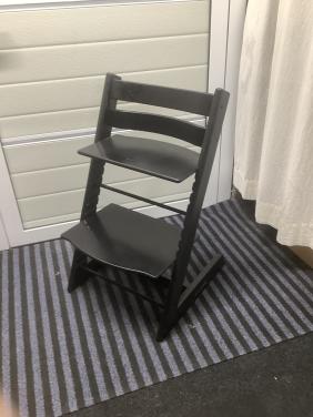 Triptrap stoel zwart