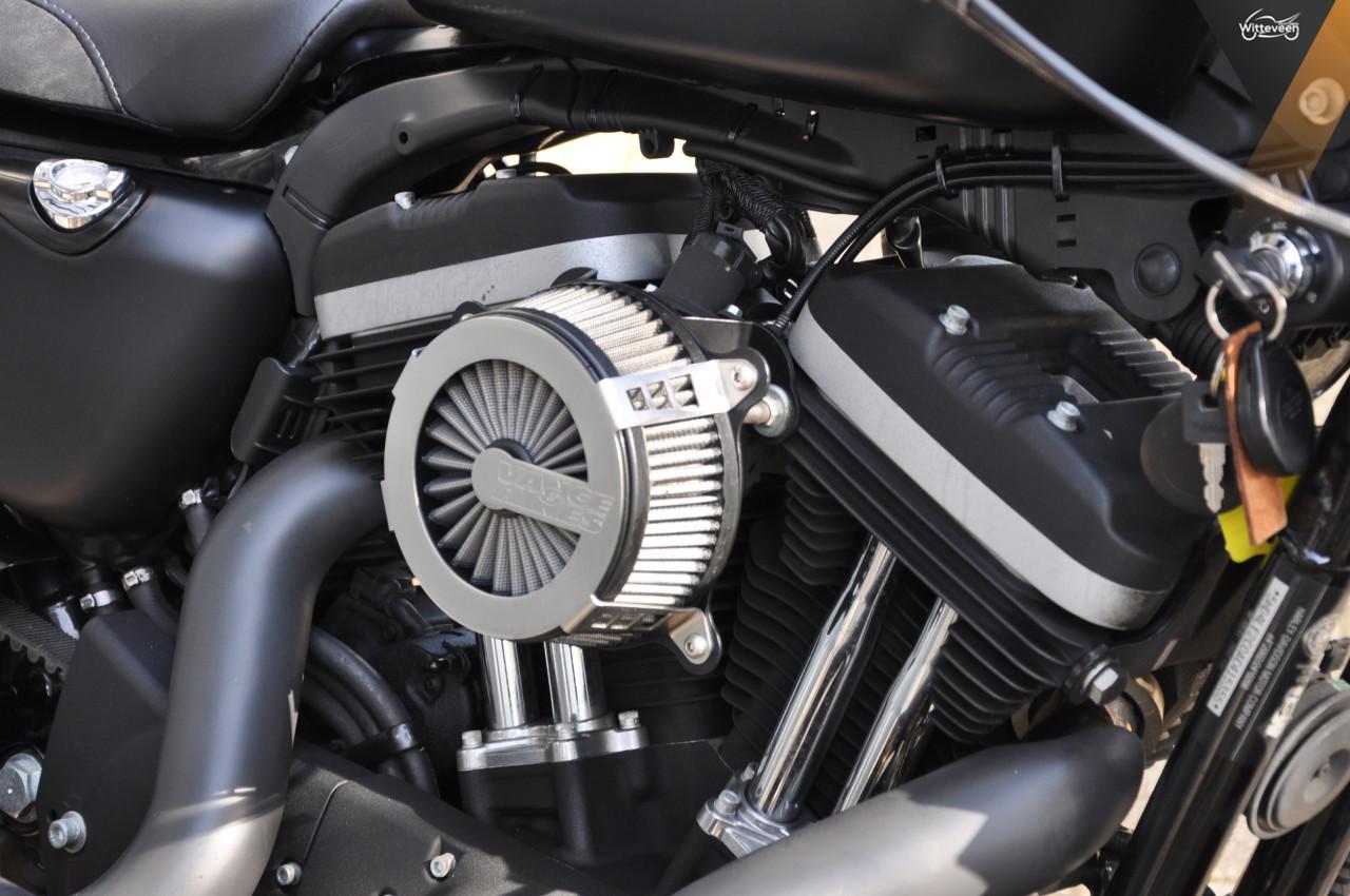 Harley Davidson XL 883 N Sportster Iron mooi aangepast!