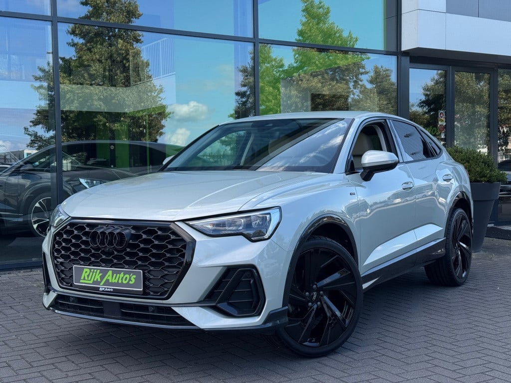 Audi Q3 sportback 35 tfsi pro line * leder * keyless * 360 camera * stoelve