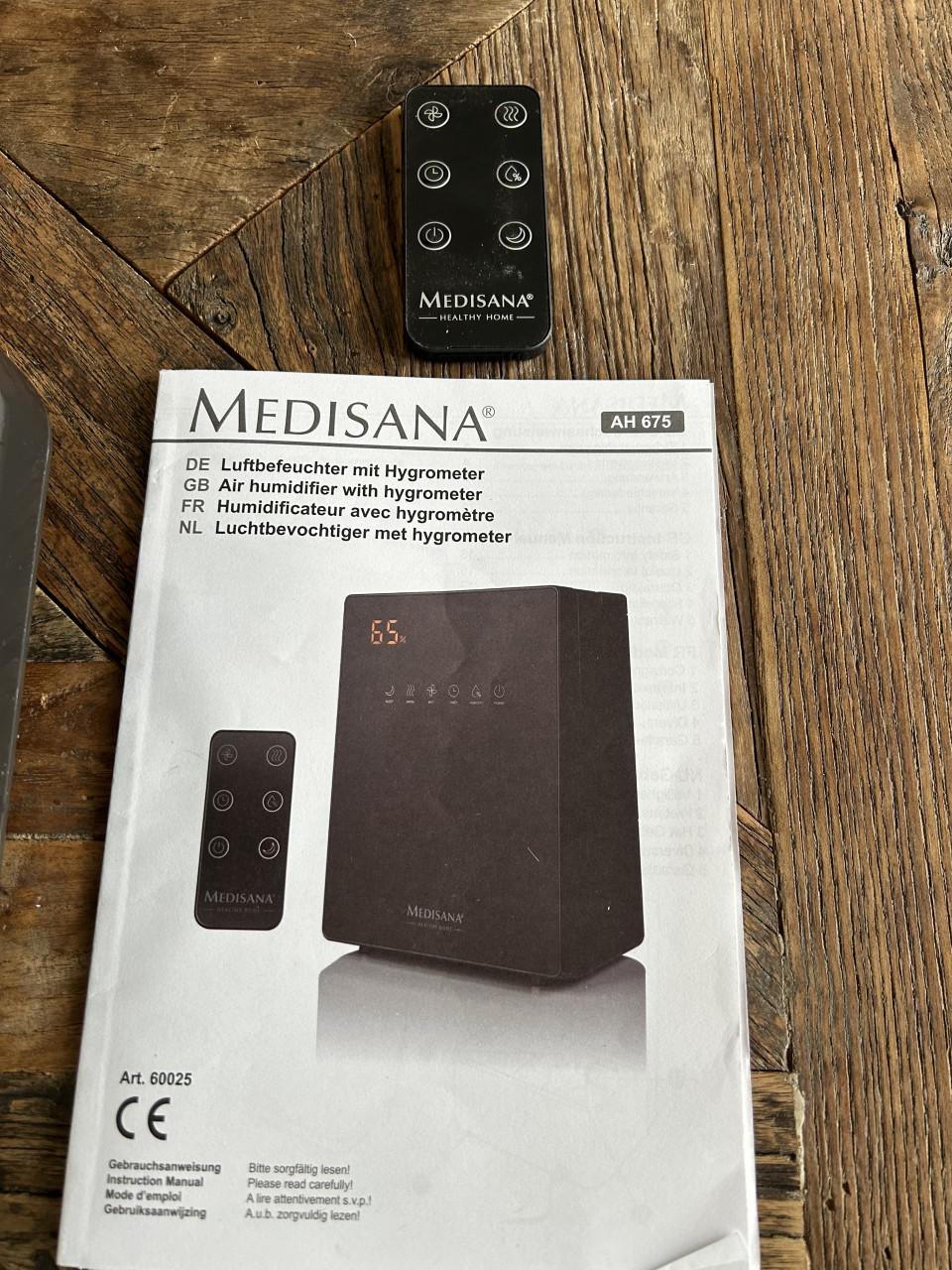 Luchtbevochtiger met hygrometer