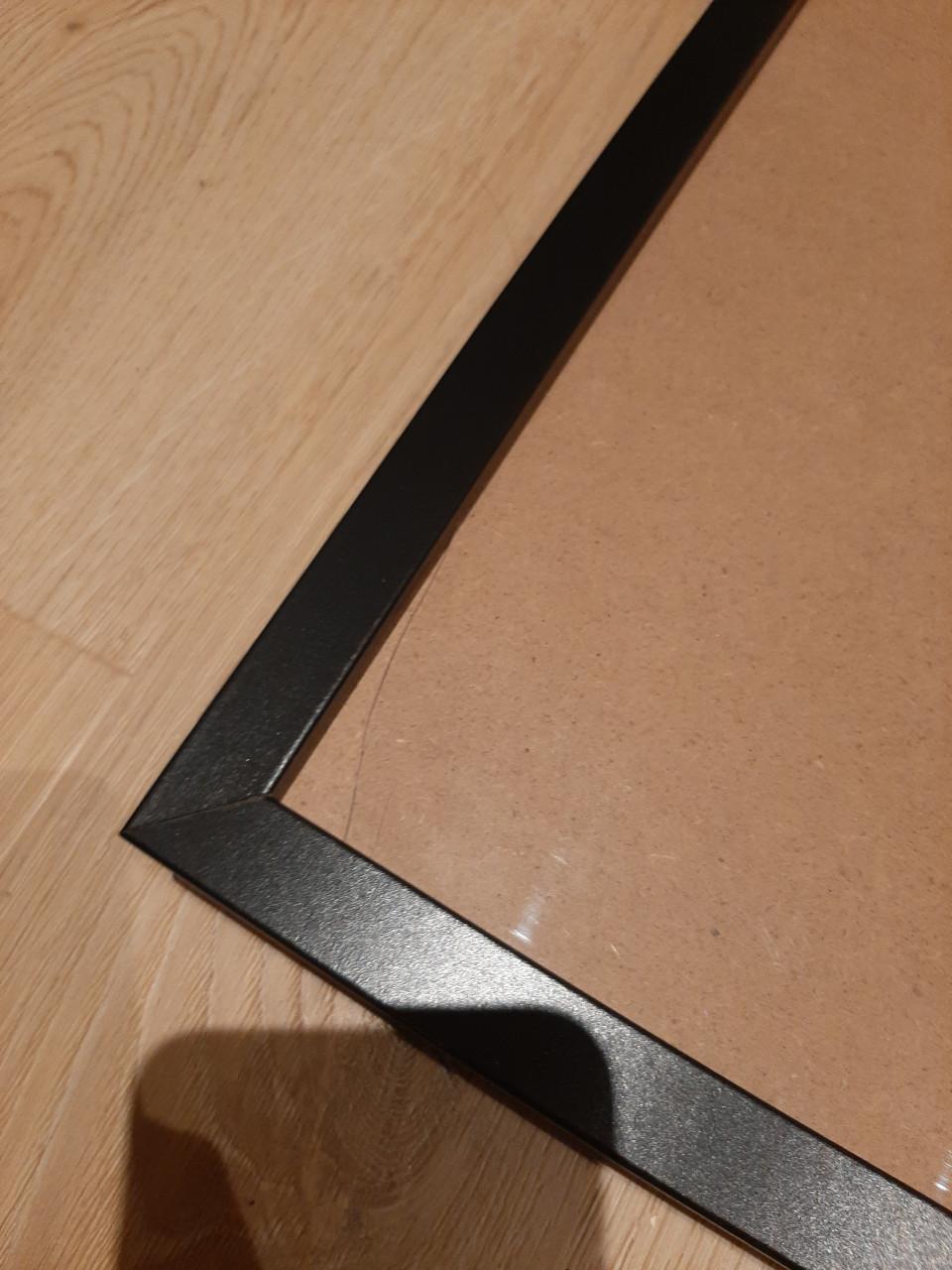 Zwarte fotolijsten 50x70