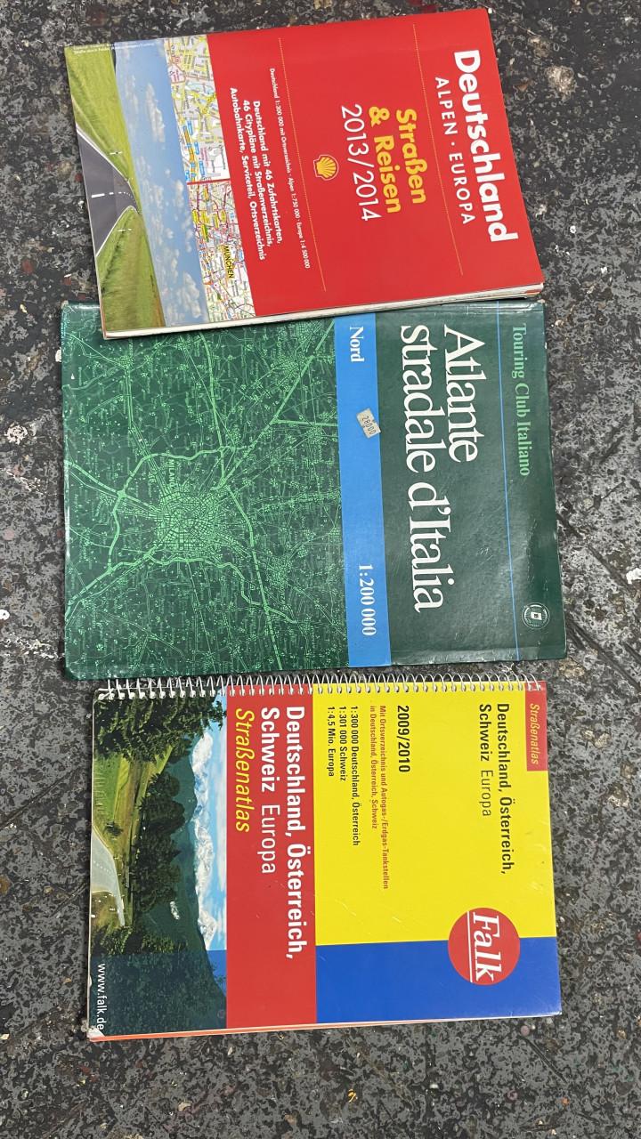 Mooie boeken landkaarten vrij dik