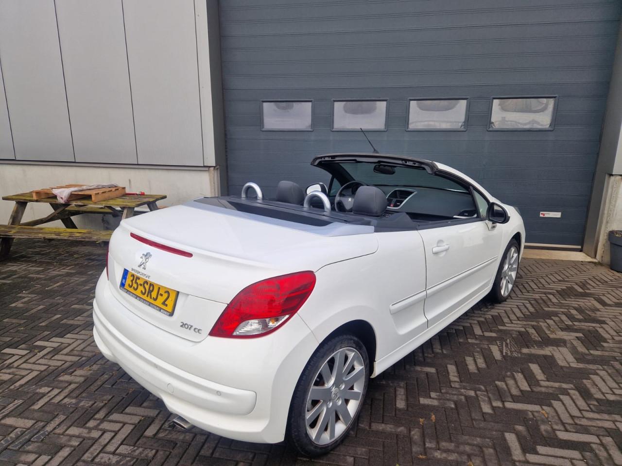 TE KOOP PEUGEOT 207 CC CABRIOLET HARDTOP 1.6 VTI GRIFFE EURO 5