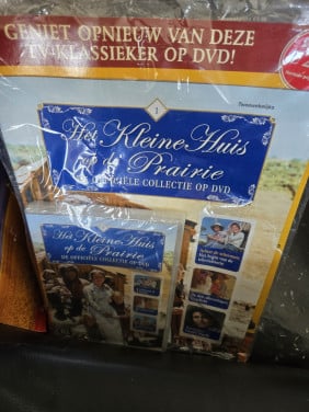 Dvd set van het “kleine huis” de serie. 23 dvd’s inclusief boekjes