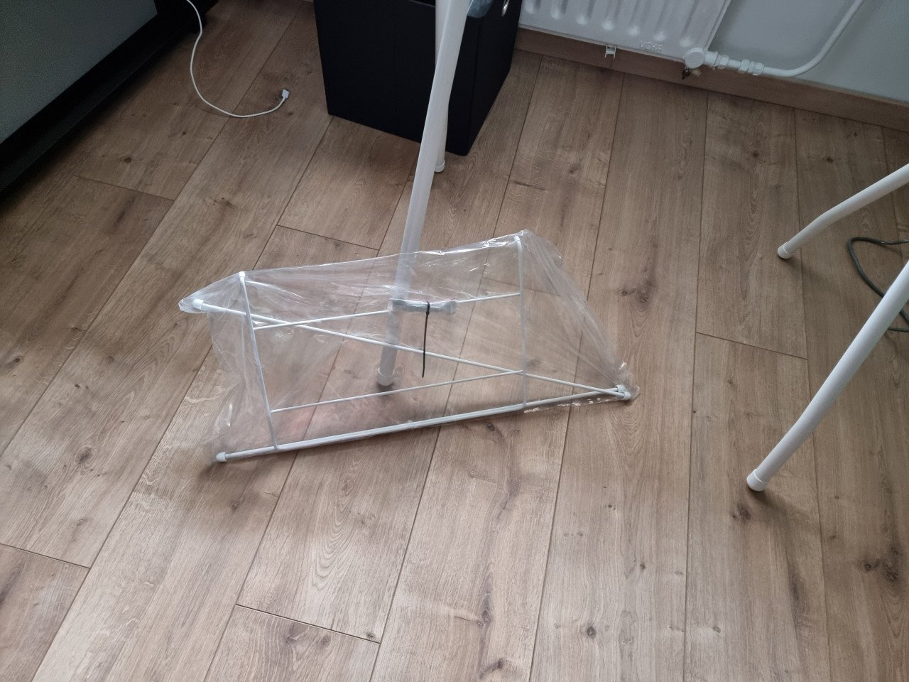 Baby badje met standaard en ligzitje