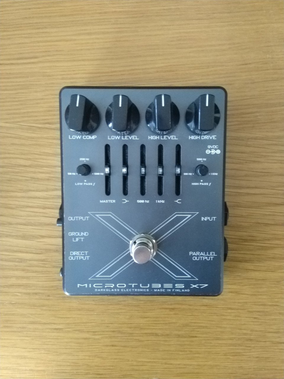 Darkglass Microtubes X7 bass distortion