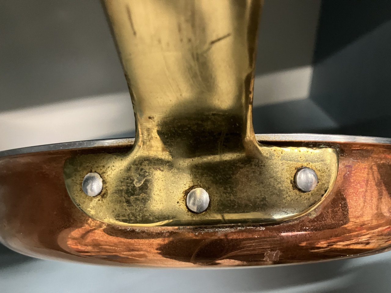 Koperen pannen, Stöckli, Swiss made, zware kwaliteit!