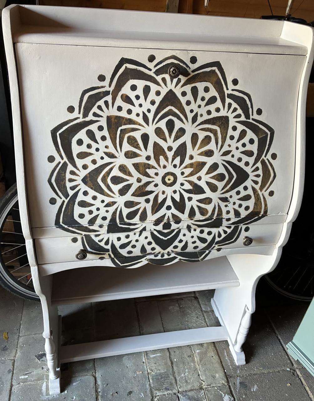 Unieke vintage Secretaire