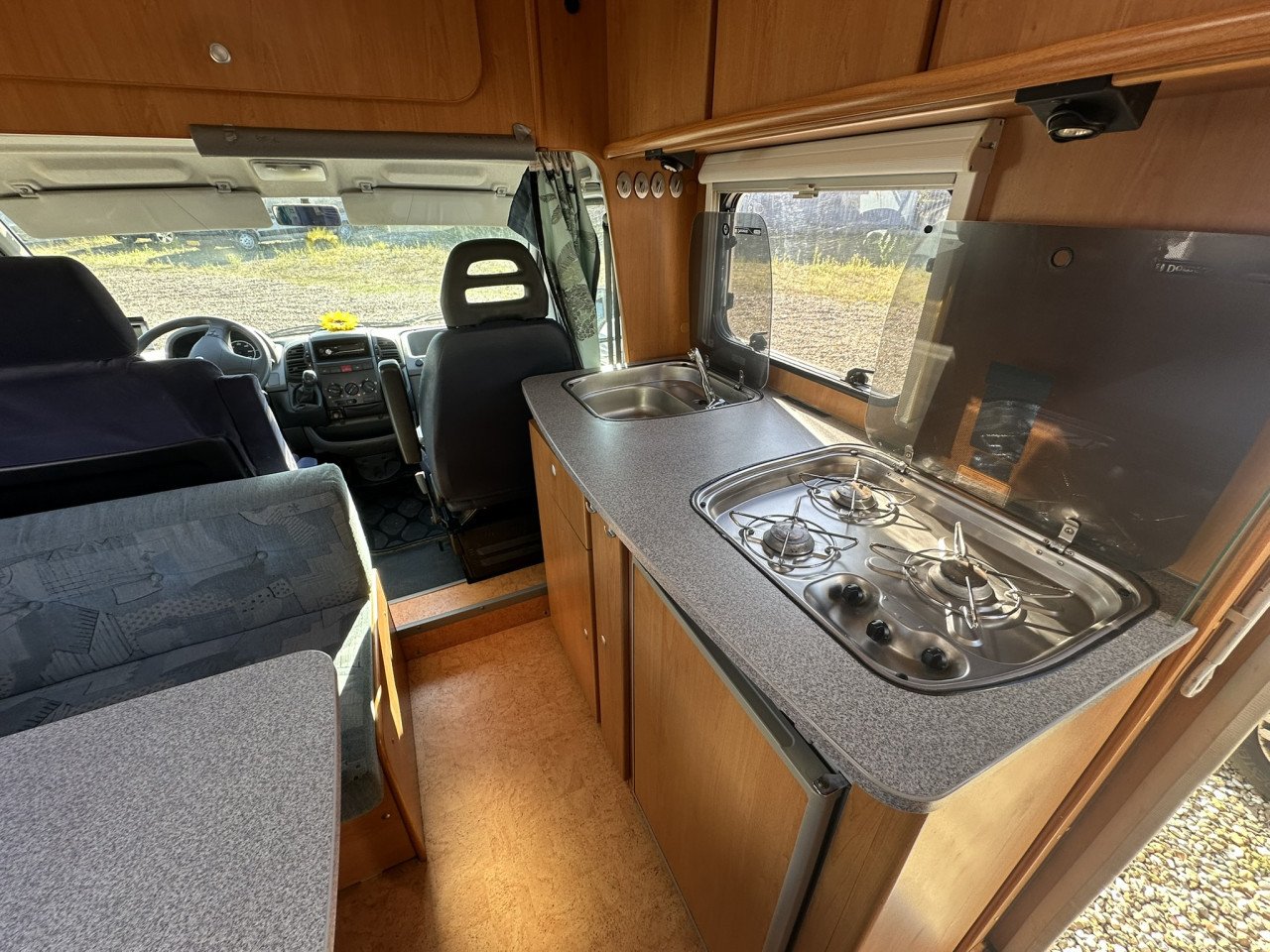 Dethleffs TS 6249 Sunlight camper!