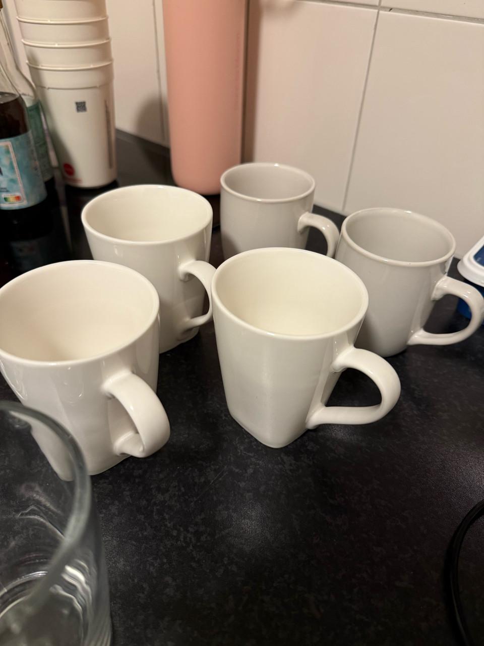 Set kopjes/theeglazen nieuw