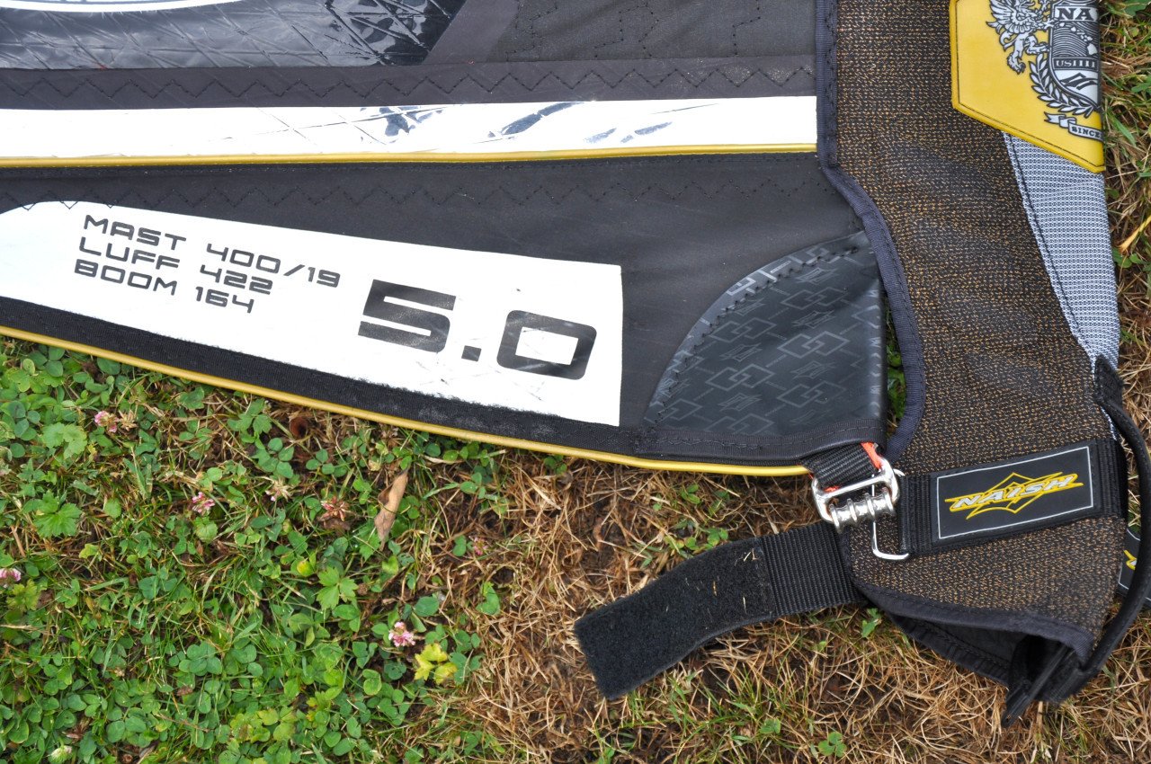 5.0m2 Naish Force Onshore wave zeil