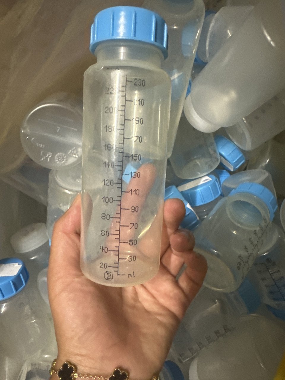 Melk bewaarflesjes 105 stuks