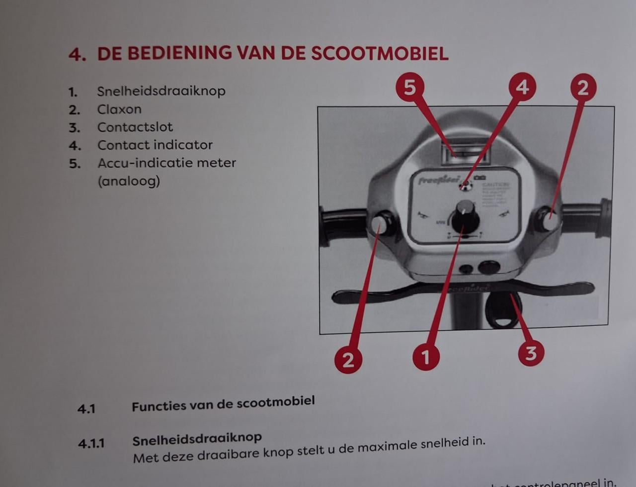 Mango Scootmobiel nieuw