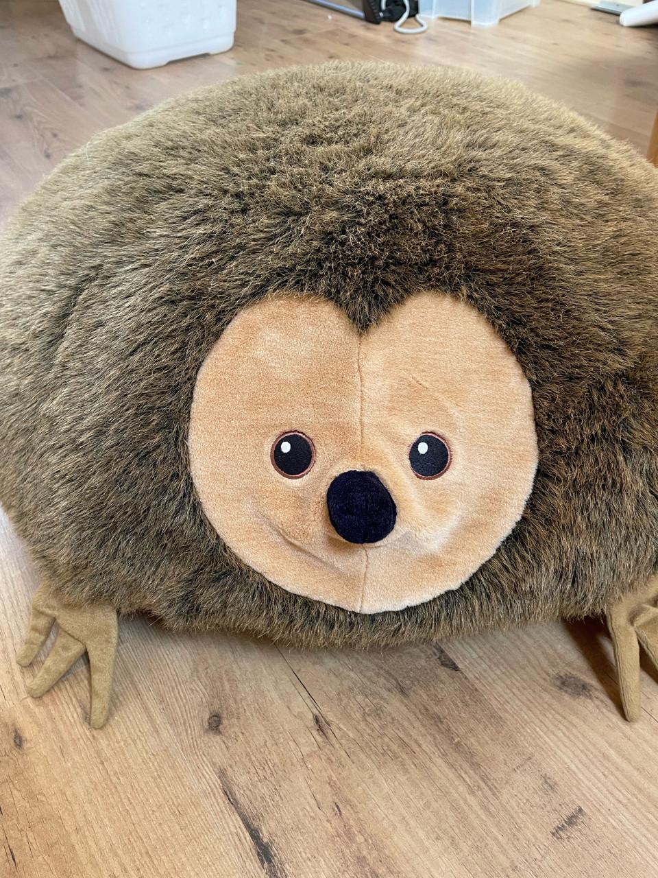 Ikea opblaasbare egel poef