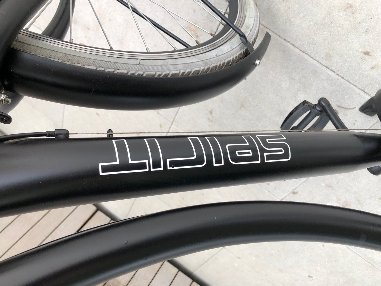 Damesfiets.