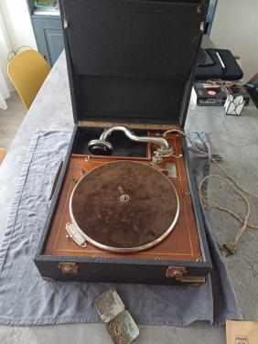 Oude platenspeler