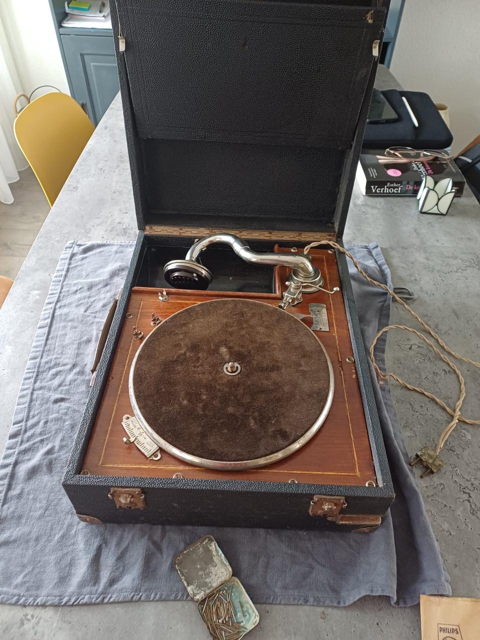 Oude platenspeler