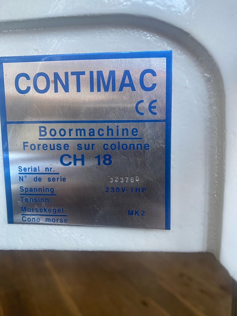 Groot Boormachine contimac  CH18