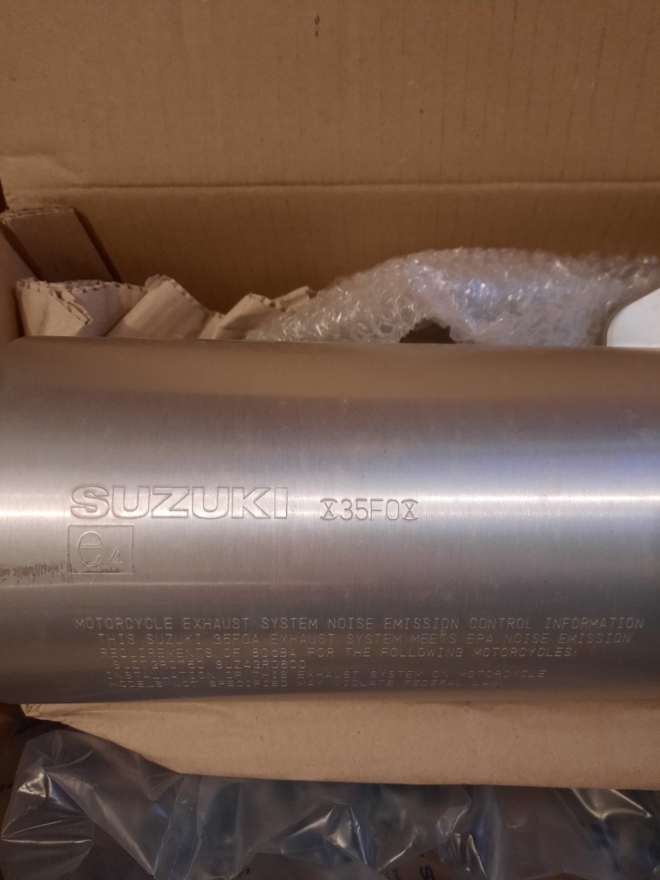 Orginele nieuwe demper Suzuki GSX-R 600 750 K1 K2 K3 2001 t/m 2003