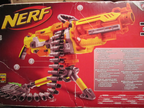 Nerf   Machine Gun in originele doos