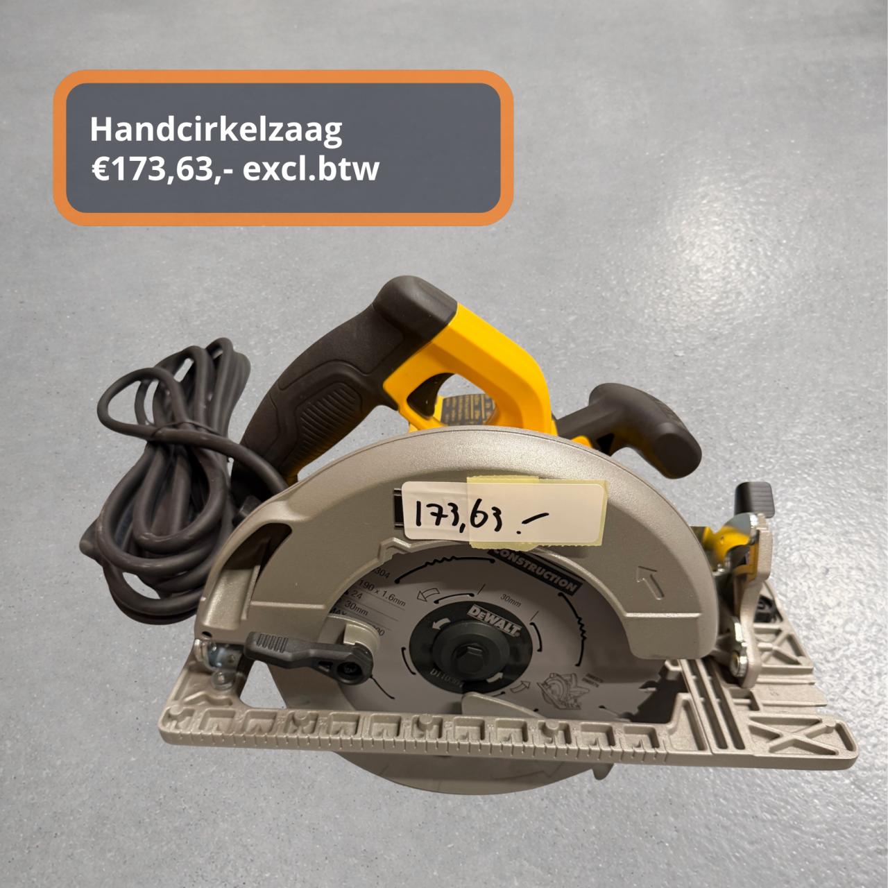 OPRUIMING -> DeWALT gereedschap bij Bouwpartner de Jonge!