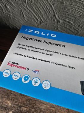 Zgan Zolid Negatieven scanner 771 - Digitaliseer dia en film